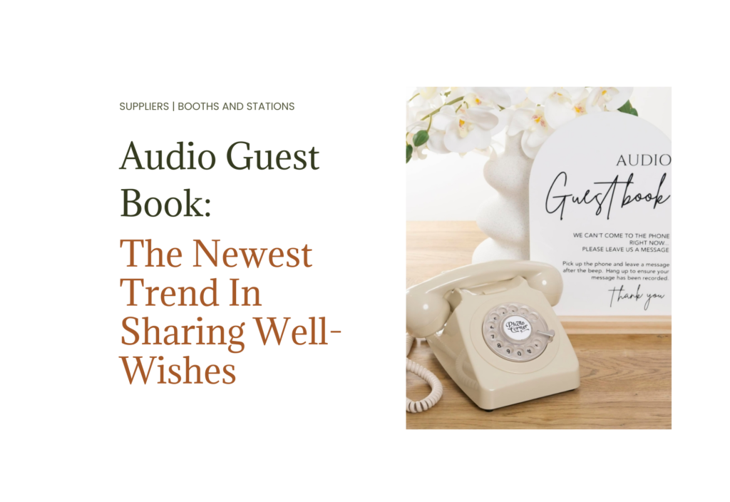 Audio Guest Book: The Newest Trend In Sharing Well-Wishes
